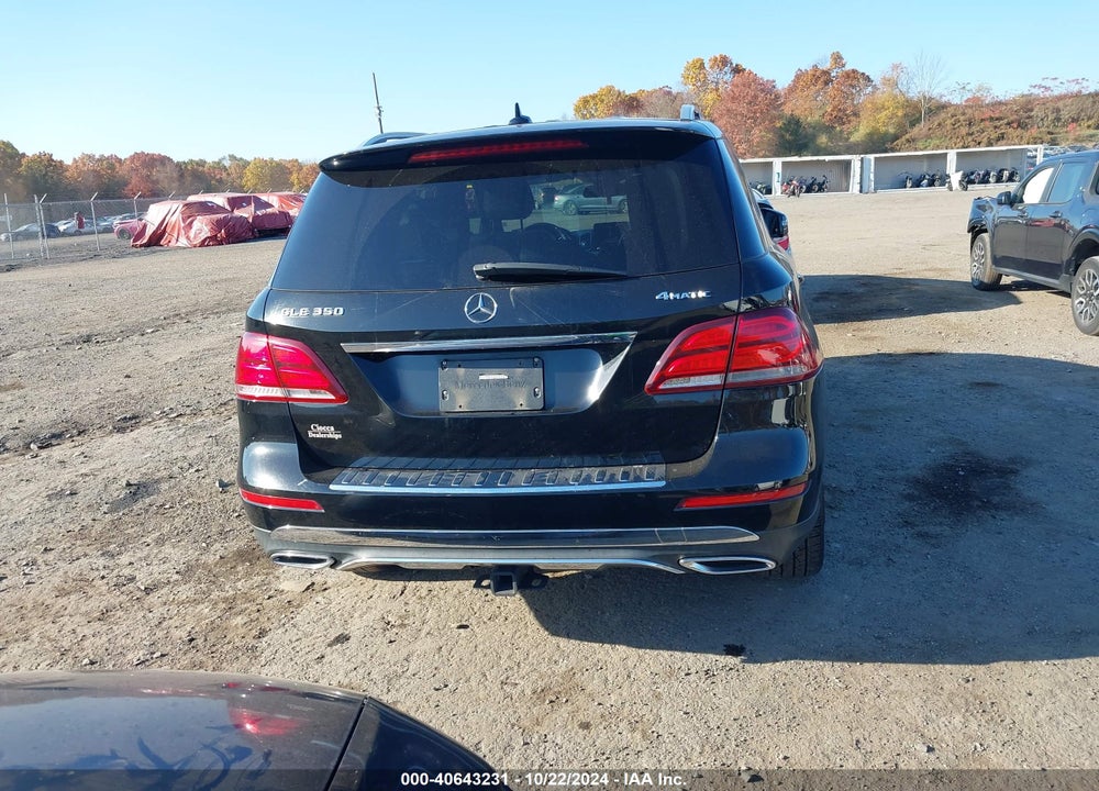 2017 MERCEDES-BENZ GLE 350 4MATIC VIN: 4JGDA5HB6HA972673