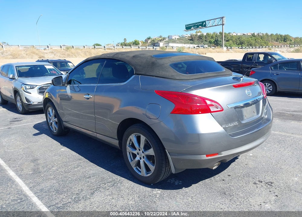 2014 NISSAN MURANO CROSSCABRIOLET VIN: JN8AZ1FY2EW302010