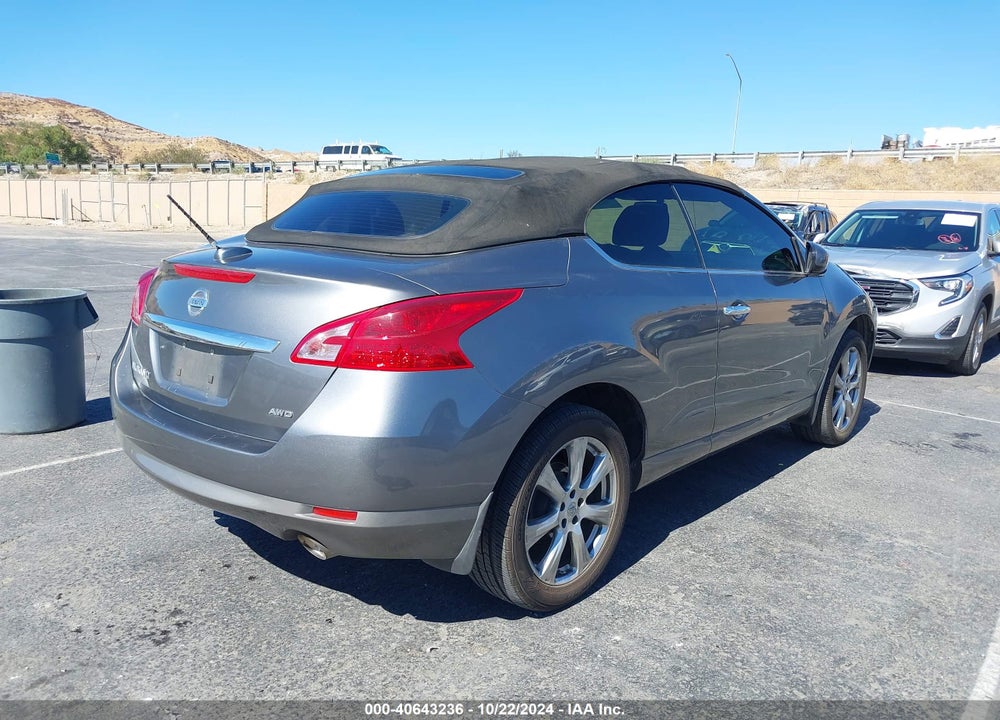 2014 NISSAN MURANO CROSSCABRIOLET VIN: JN8AZ1FY2EW302010