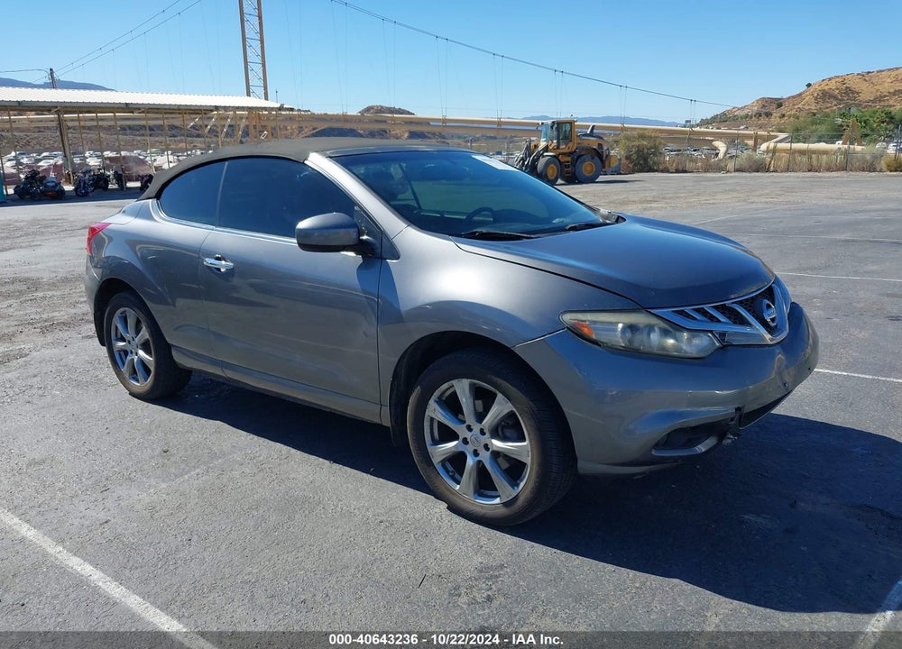2014 NISSAN MURANO CROSSCABRIOLET VIN: JN8AZ1FY2EW302010