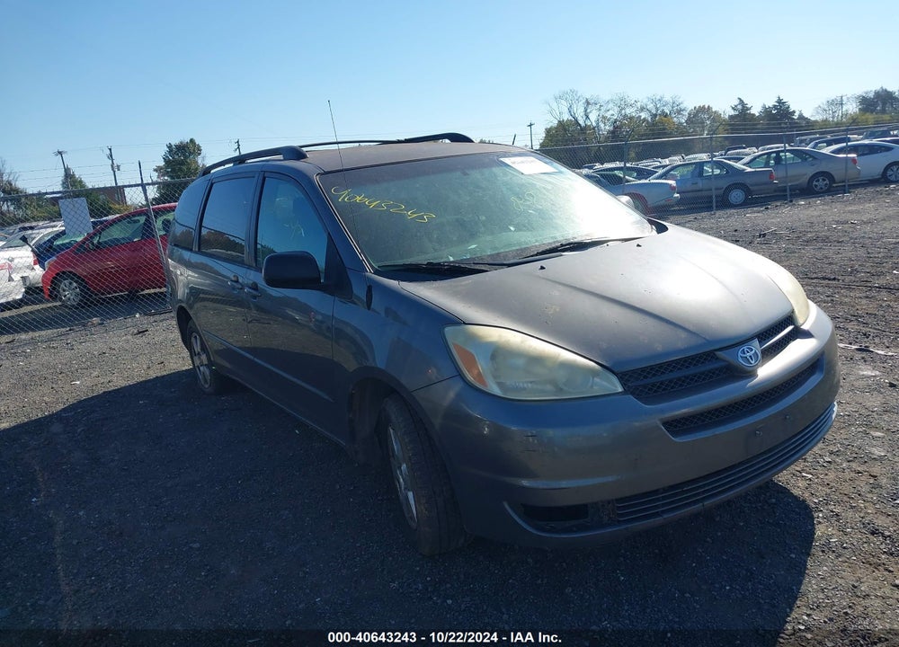 2004 TOYOTA SIENNA LE VIN: 5TDZA23C94S073392