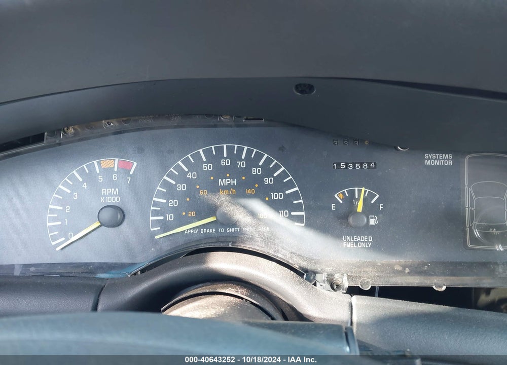1998 PONTIAC BONNEVILLE SE VIN: 1G2HX52K8W4217313