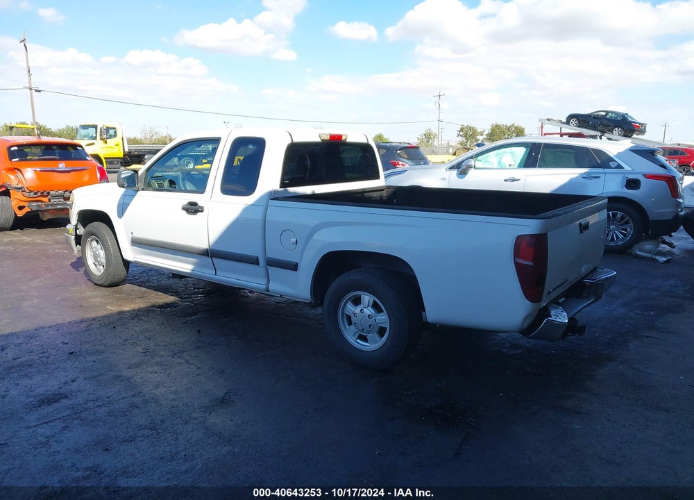 2007 CHEVROLET COLORADO LT VIN: 1GCCS19E678225921