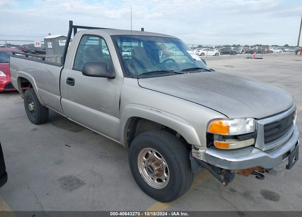 2004 GMC SIERRA 2500 WORK TRUCK VIN: 1GTGC24U54Z179748