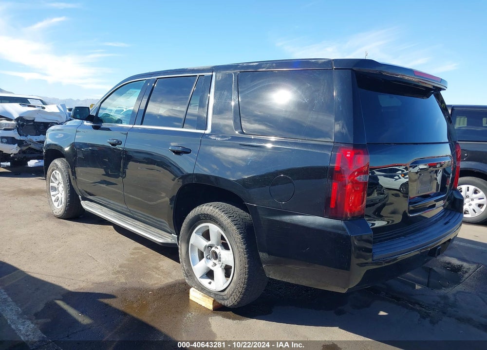2017 CHEVROLET TAHOE COMMERCIAL FLEET VIN: 1GNLCDEC3HR366161