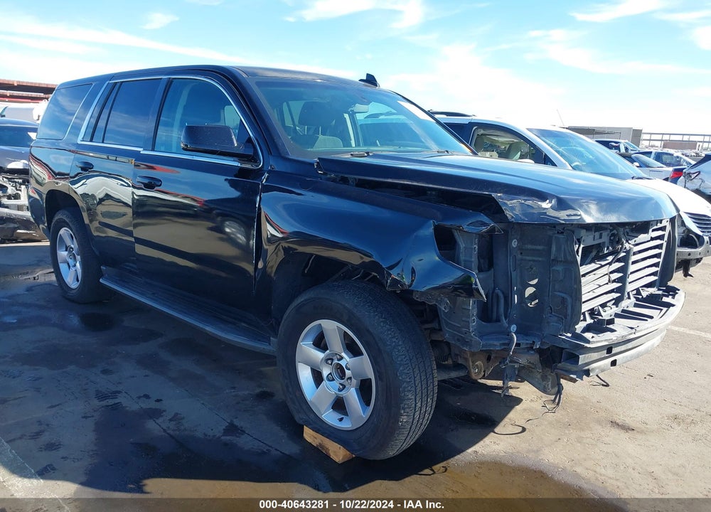2017 CHEVROLET TAHOE COMMERCIAL FLEET VIN: 1GNLCDEC3HR366161
