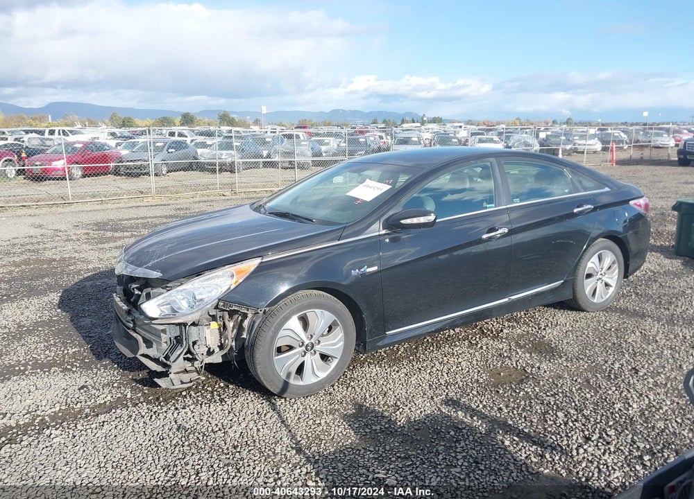 2013 HYUNDAI SONATA HYBRID LIMITED VIN: KMHEC4A42DA090379