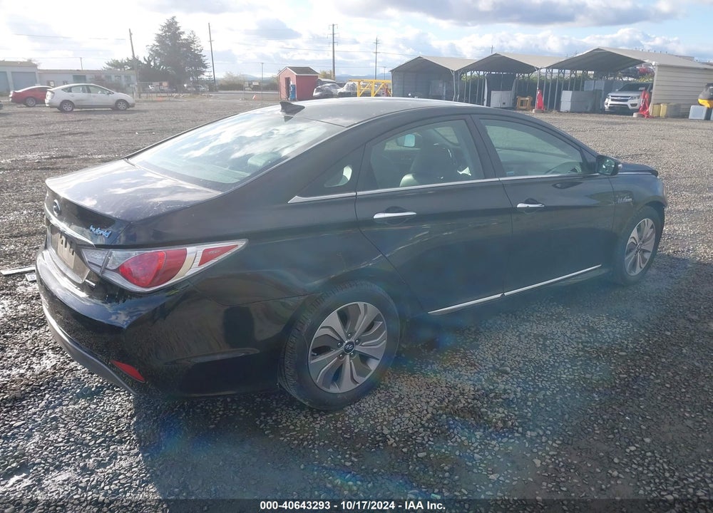 2013 HYUNDAI SONATA HYBRID LIMITED VIN: KMHEC4A42DA090379