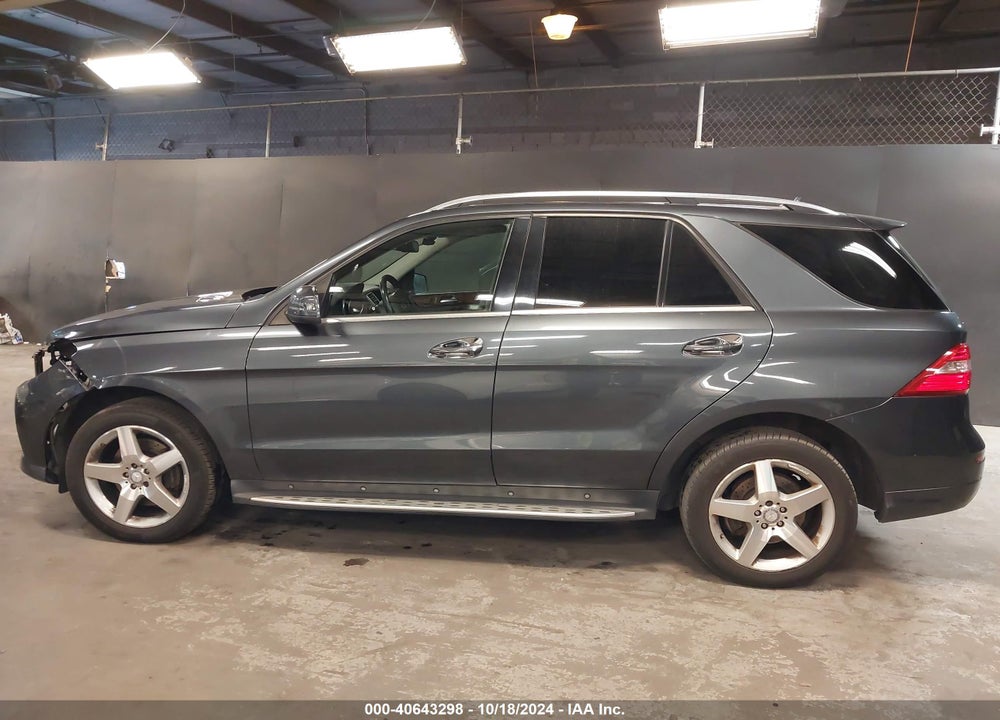 2015 MERCEDES-BENZ ML 400 4MATIC VIN: 4JGDA5GB4FA538704