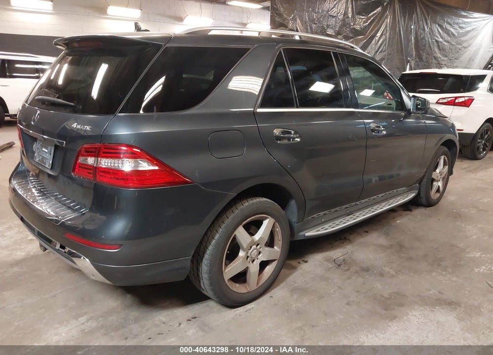 2015 MERCEDES-BENZ ML 400 4MATIC VIN: 4JGDA5GB4FA538704