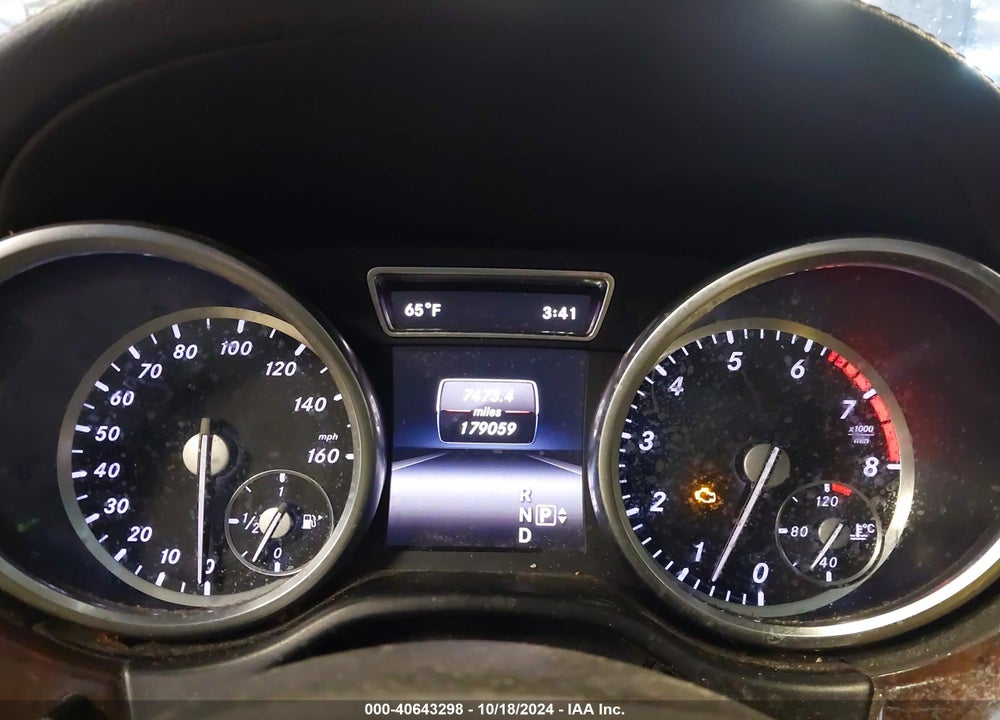 2015 MERCEDES-BENZ ML 400 4MATIC VIN: 4JGDA5GB4FA538704