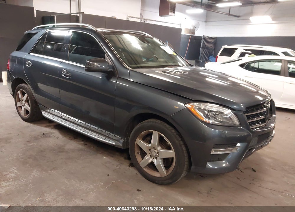 2015 MERCEDES-BENZ ML 400 4MATIC VIN: 4JGDA5GB4FA538704