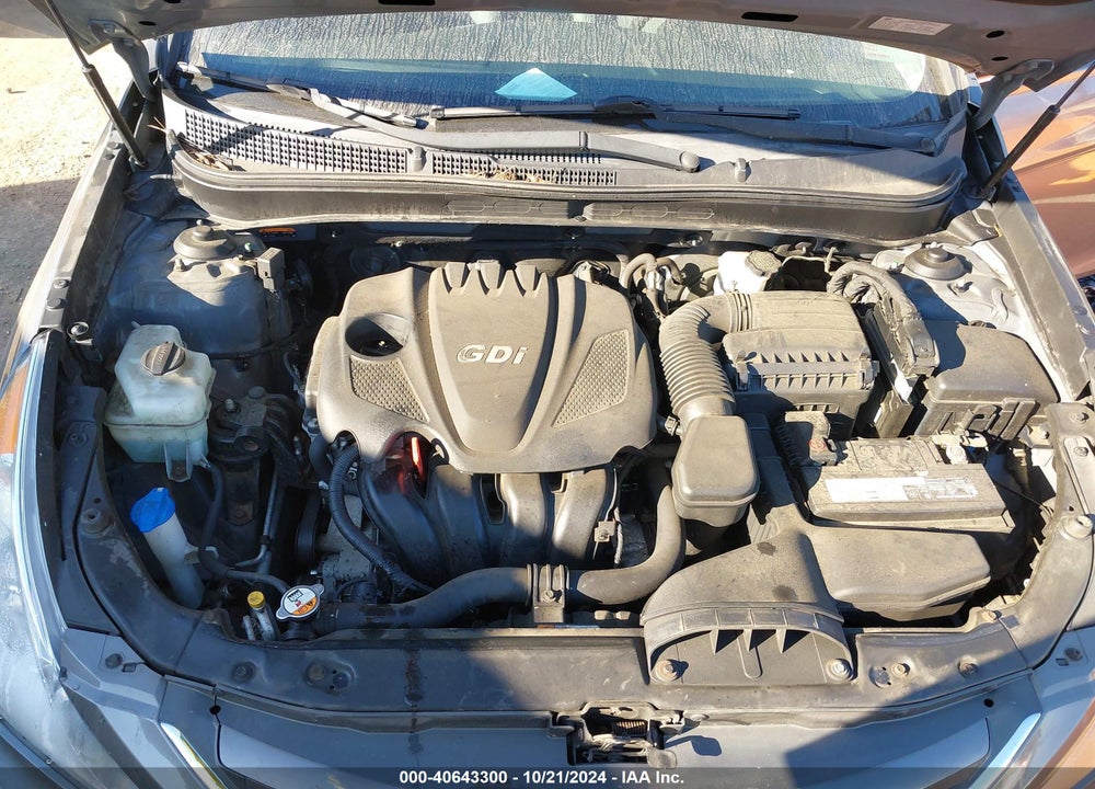 2014 HYUNDAI SONATA GLS VIN: 5NPEB4AC9EH867861