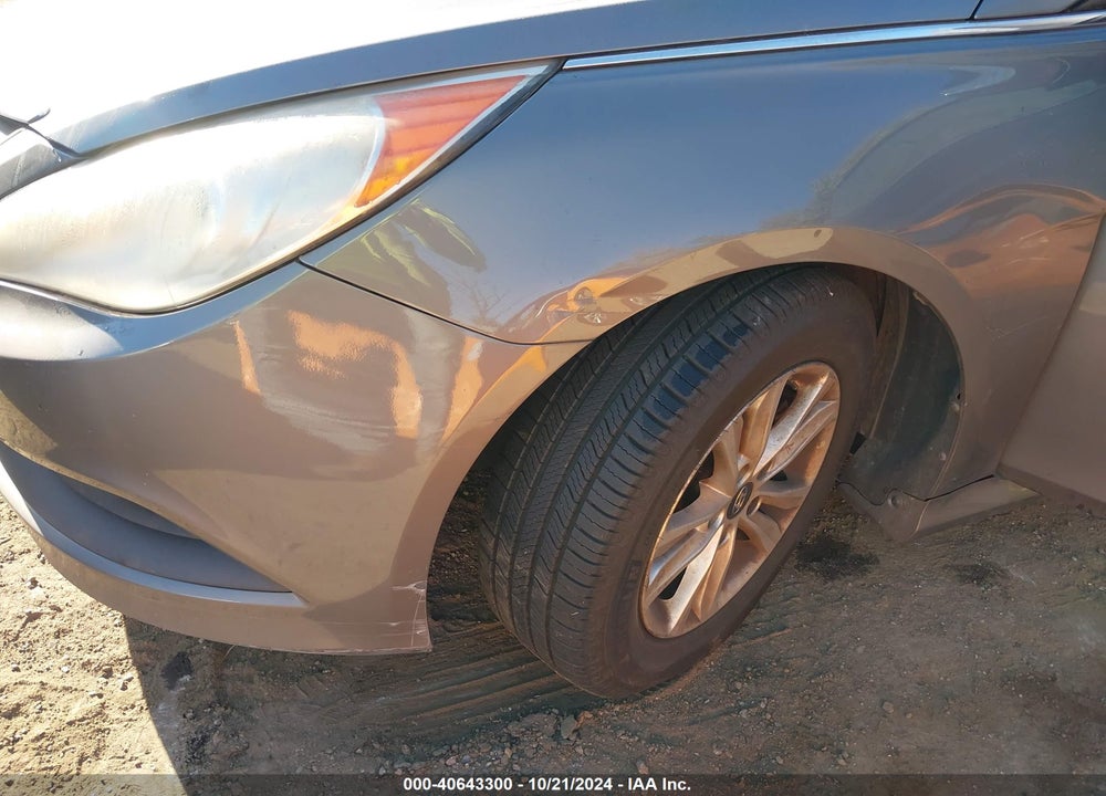 2014 HYUNDAI SONATA GLS VIN: 5NPEB4AC9EH867861