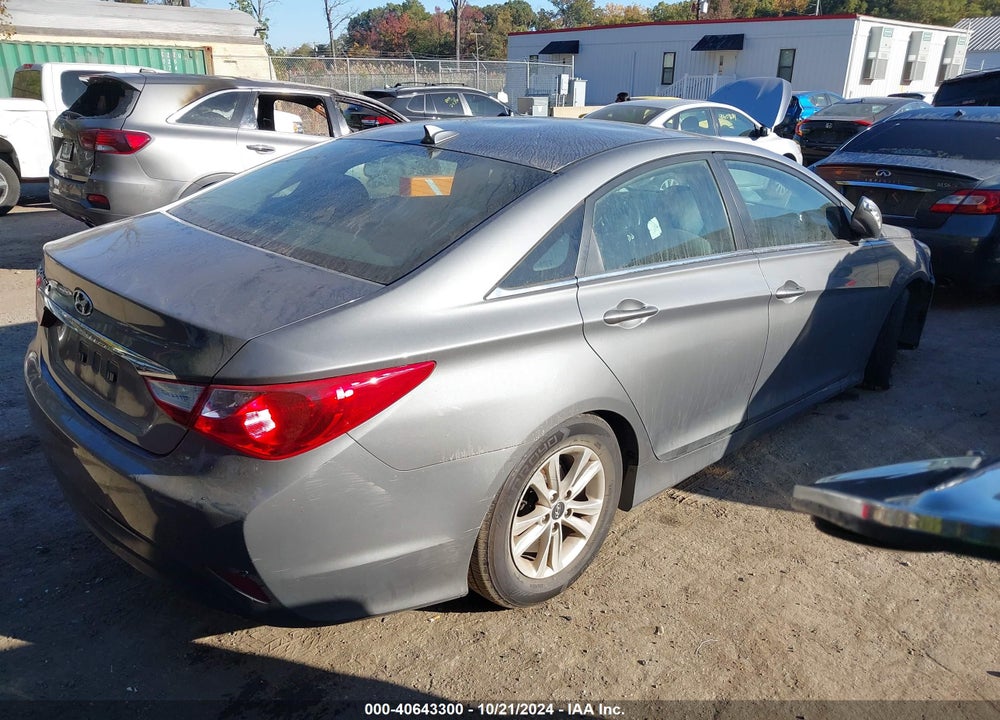 2014 HYUNDAI SONATA GLS VIN: 5NPEB4AC9EH867861