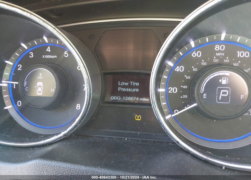 2014 HYUNDAI SONATA GLS VIN: 5NPEB4AC9EH867861