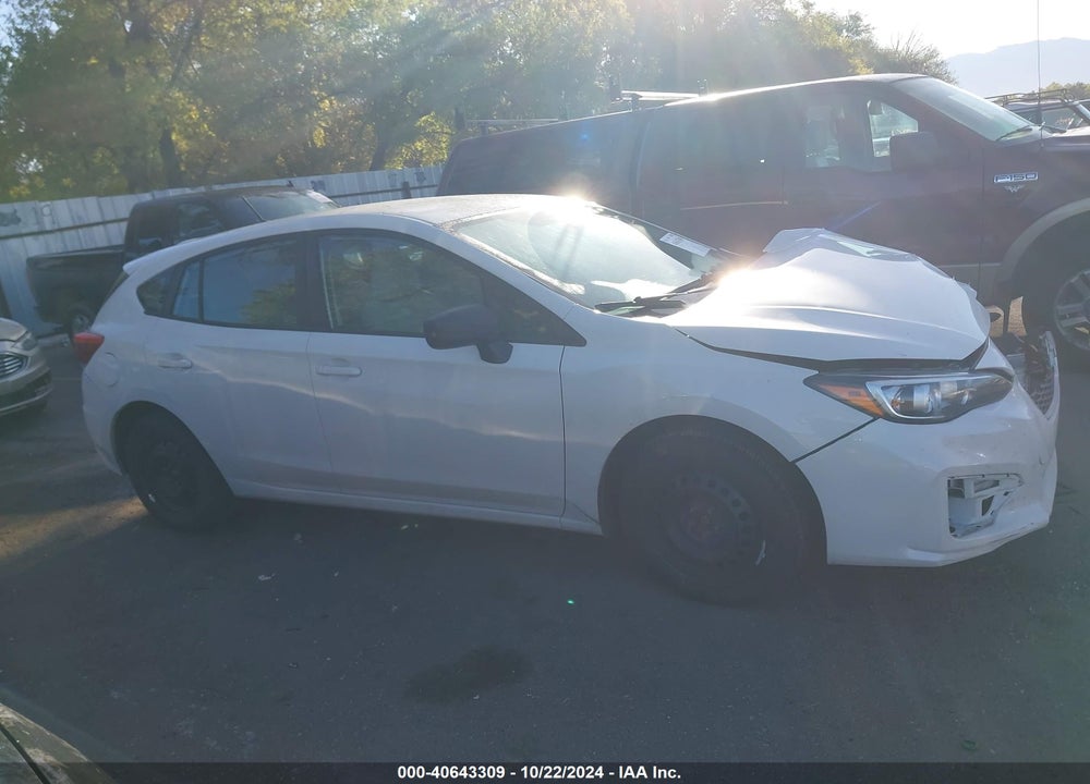 2019 SUBARU IMPREZA 2.0I VIN: 4S3GTAA60K3726344