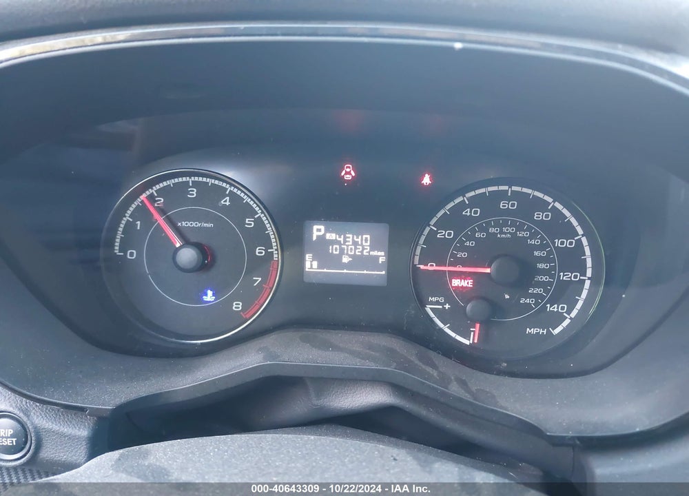 2019 SUBARU IMPREZA 2.0I VIN: 4S3GTAA60K3726344