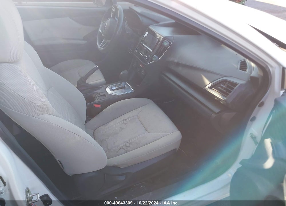 2019 SUBARU IMPREZA 2.0I VIN: 4S3GTAA60K3726344