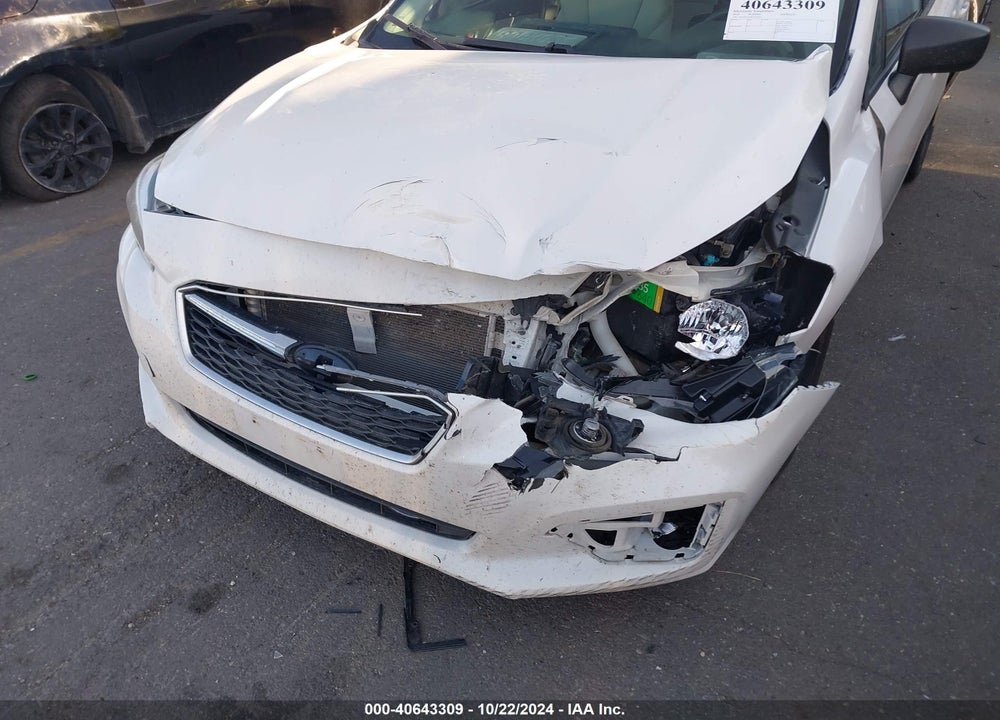 2019 SUBARU IMPREZA 2.0I VIN: 4S3GTAA60K3726344