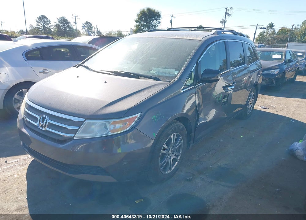 2013 HONDA ODYSSEY EX VIN: 5FNRL5H49DB017051