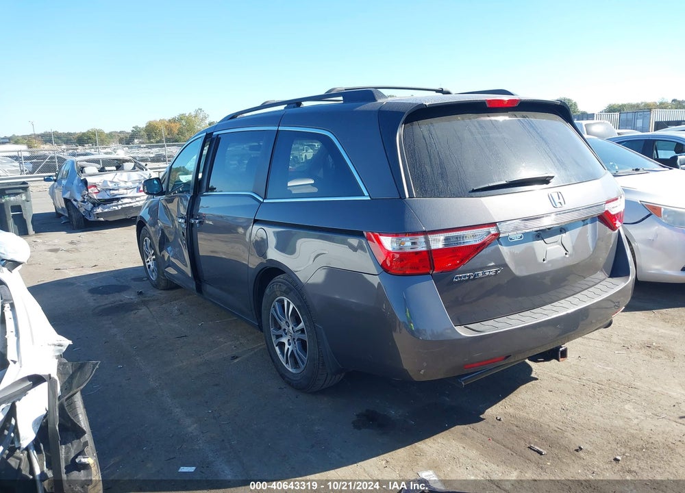 2013 HONDA ODYSSEY EX VIN: 5FNRL5H49DB017051