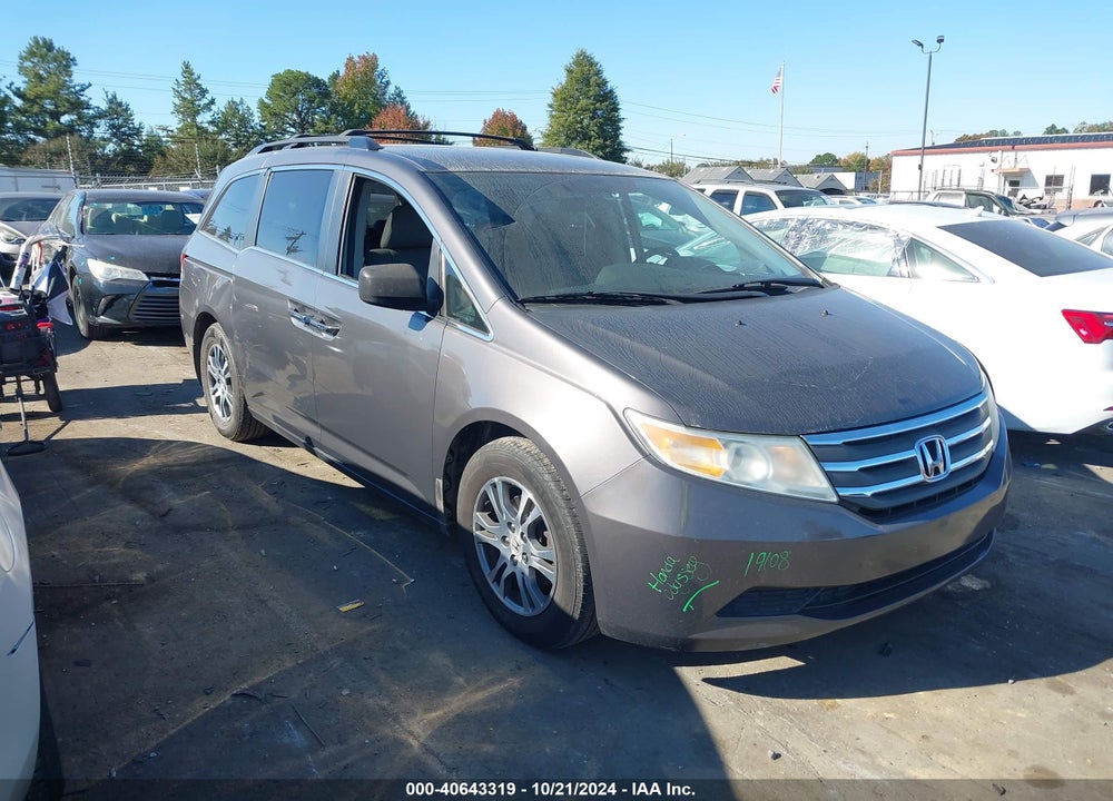 2013 HONDA ODYSSEY EX VIN: 5FNRL5H49DB017051