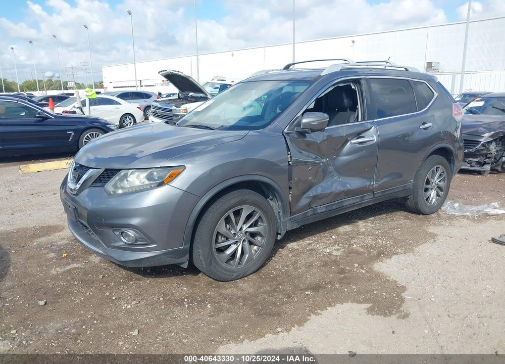 2015 NISSAN ROGUE SL VIN: 5N1AT2MV8FC859448