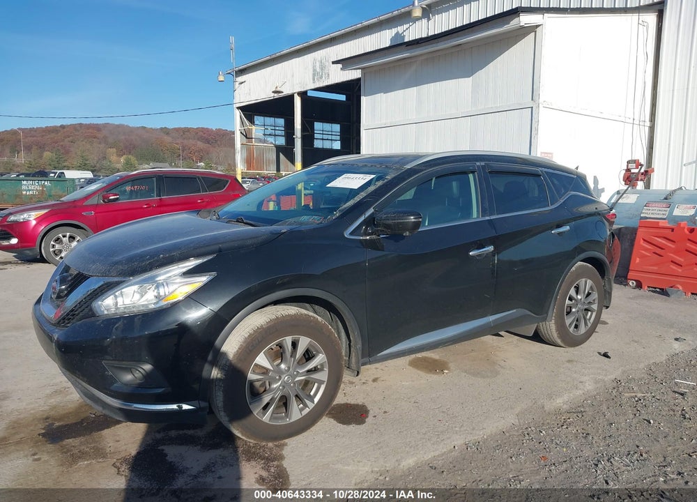 2017 NISSAN MURANO SL VIN: 5N1AZ2MH3HN192417