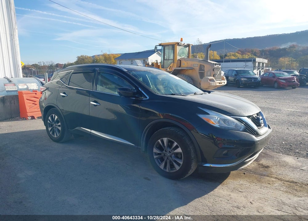 2017 NISSAN MURANO SL VIN: 5N1AZ2MH3HN192417