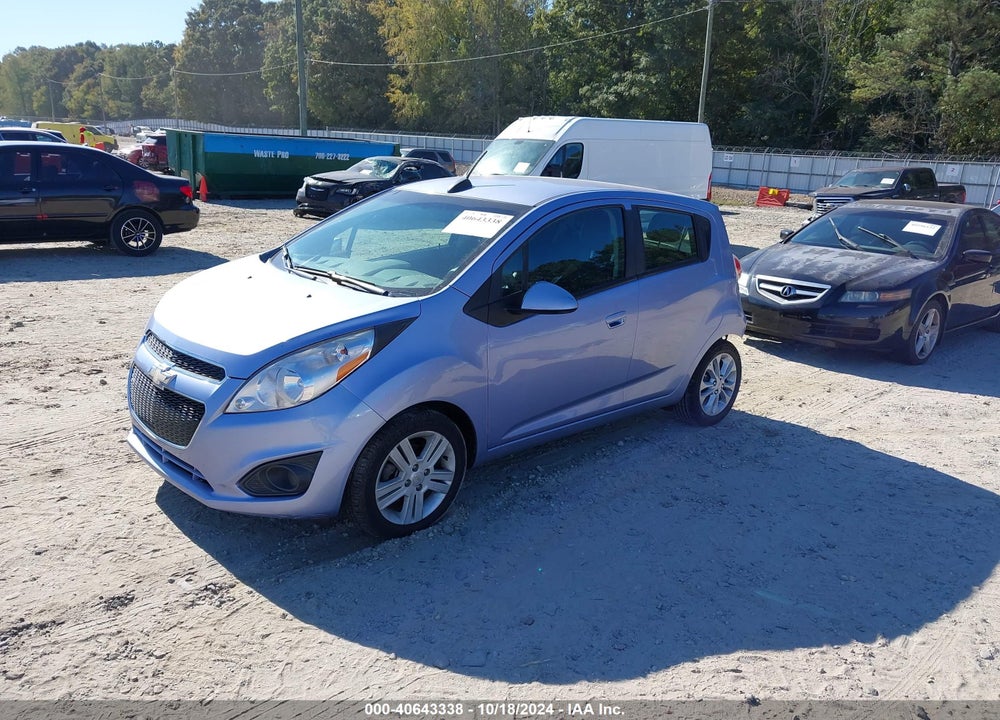 2015 CHEVROLET SPARK 1LT CVT VIN: KL8CD6S93FC712793