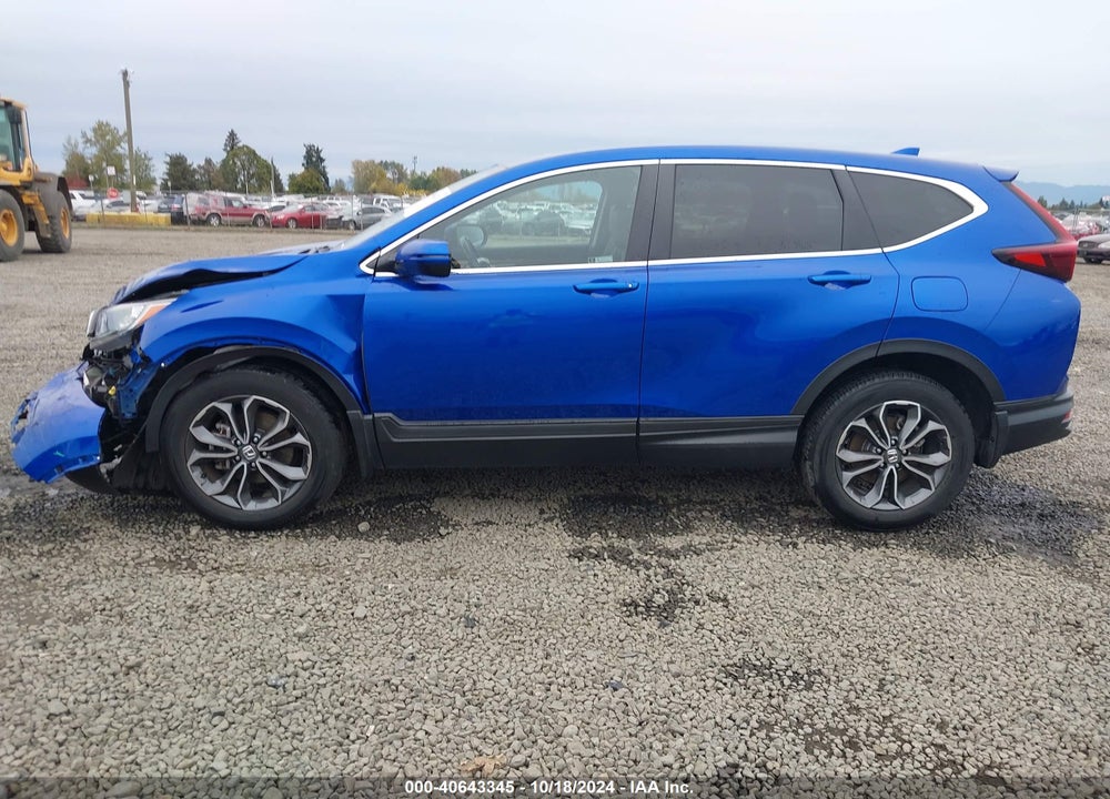 2021 HONDA CR-V AWD EX-L VIN: 7FARW2H81ME011256