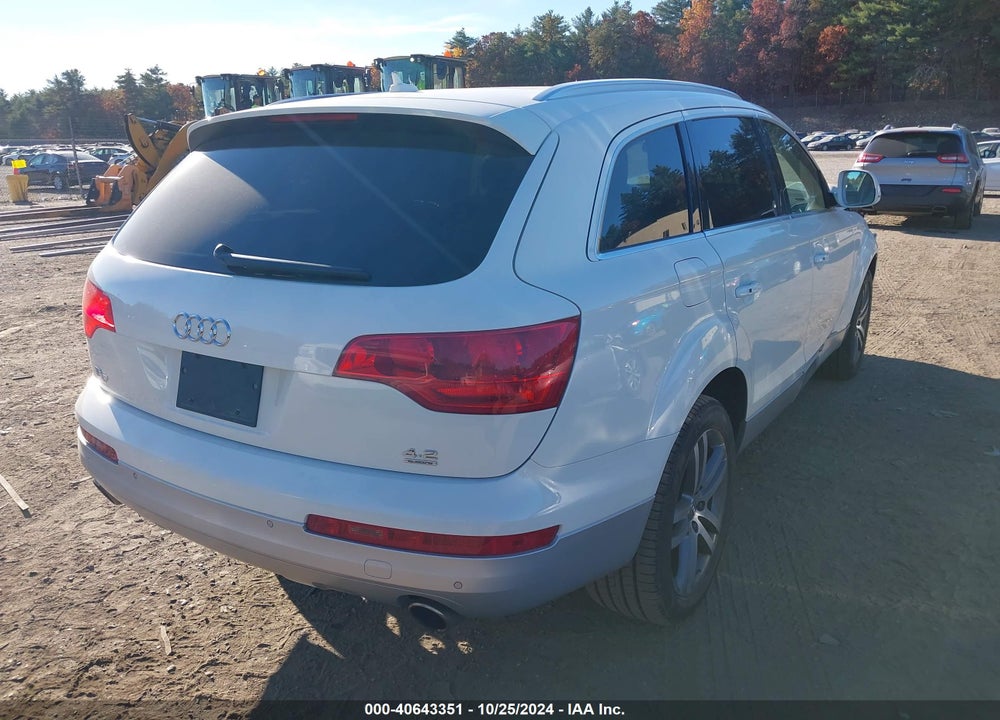 2008 AUDI Q7 4.2 PREMIUM VIN: WA1BV74L08D052220