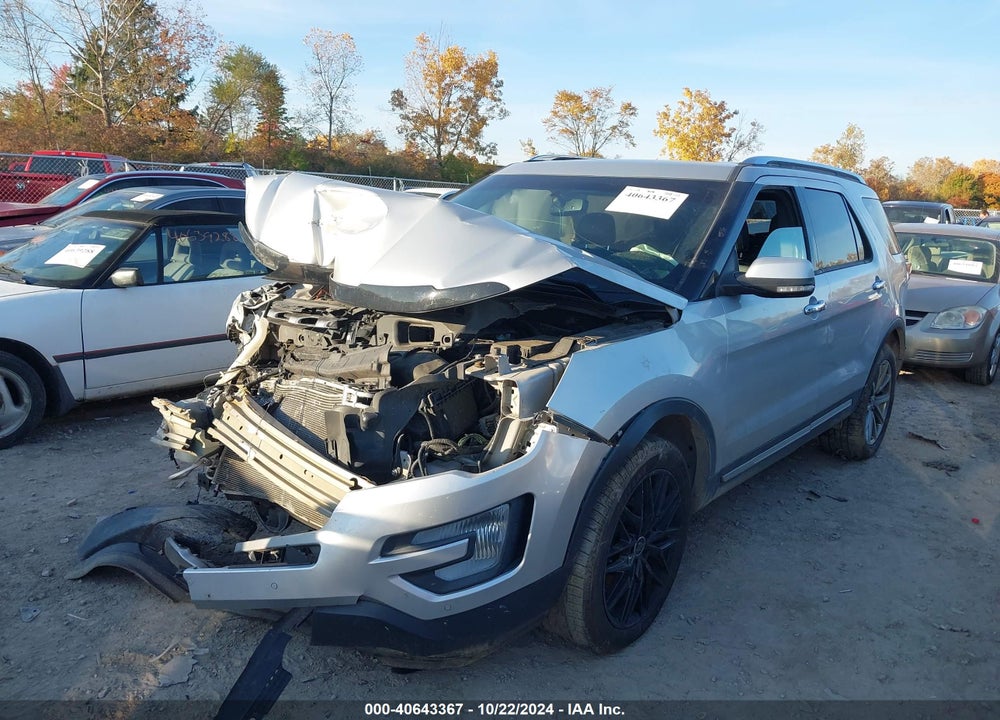 2017 FORD EXPLORER LIMITED VIN: 1FM5K8F84HGC93508