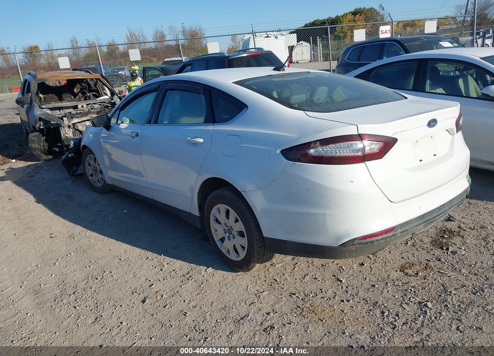2014 FORD FUSION S VIN: 1FA6P0G7XE5383390
