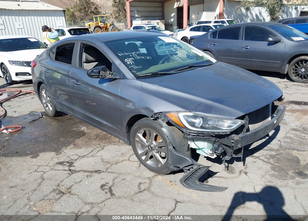2017 HYUNDAI ELANTRA SE VIN: KMHD84LF2HU169938