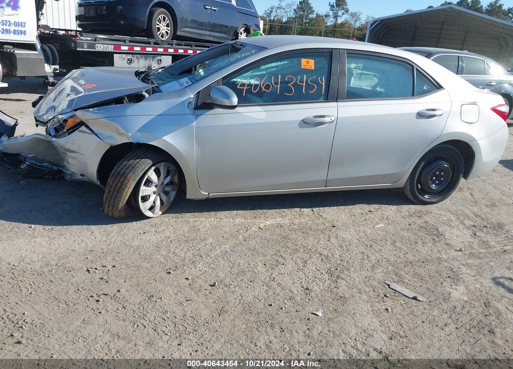 2014 TOYOTA COROLLA LE VIN: 2T1BURHE7EC207760