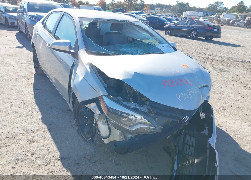 2014 TOYOTA COROLLA LE VIN: 2T1BURHE7EC207760