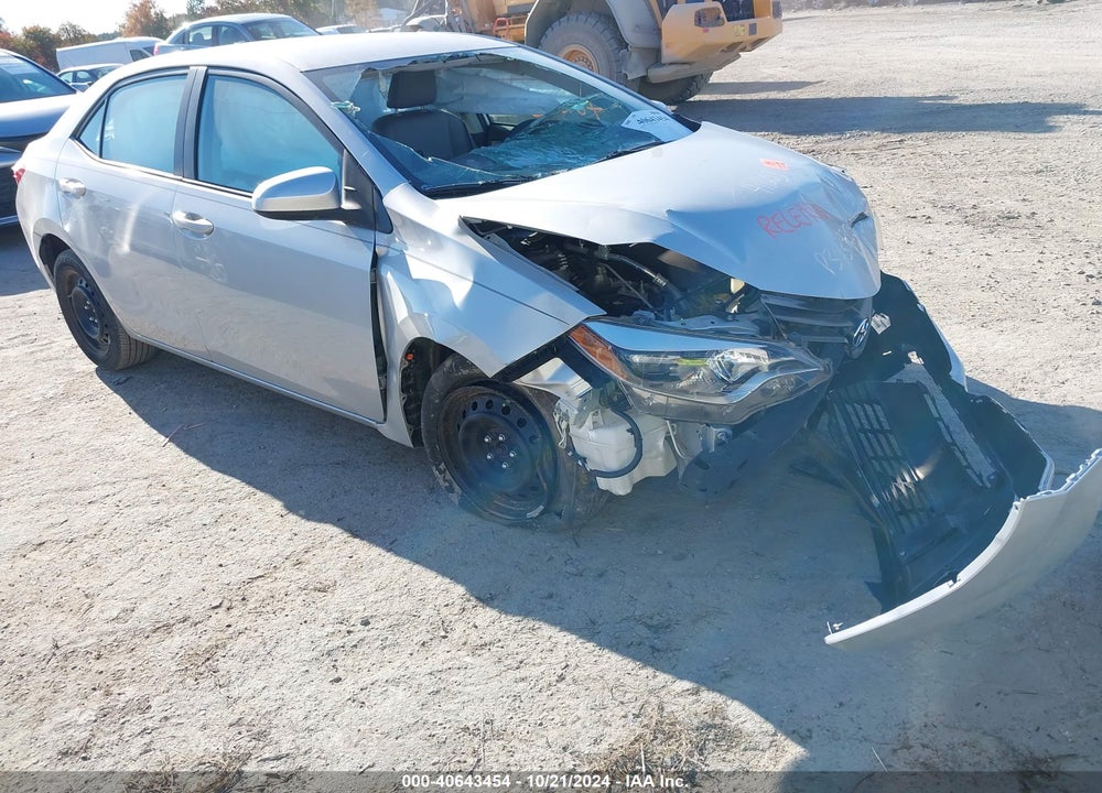2014 TOYOTA COROLLA LE VIN: 2T1BURHE7EC207760