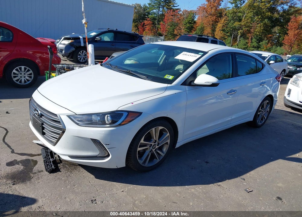 2017 HYUNDAI ELANTRA LIMITED VIN: 5NPD84LF8HH006189
