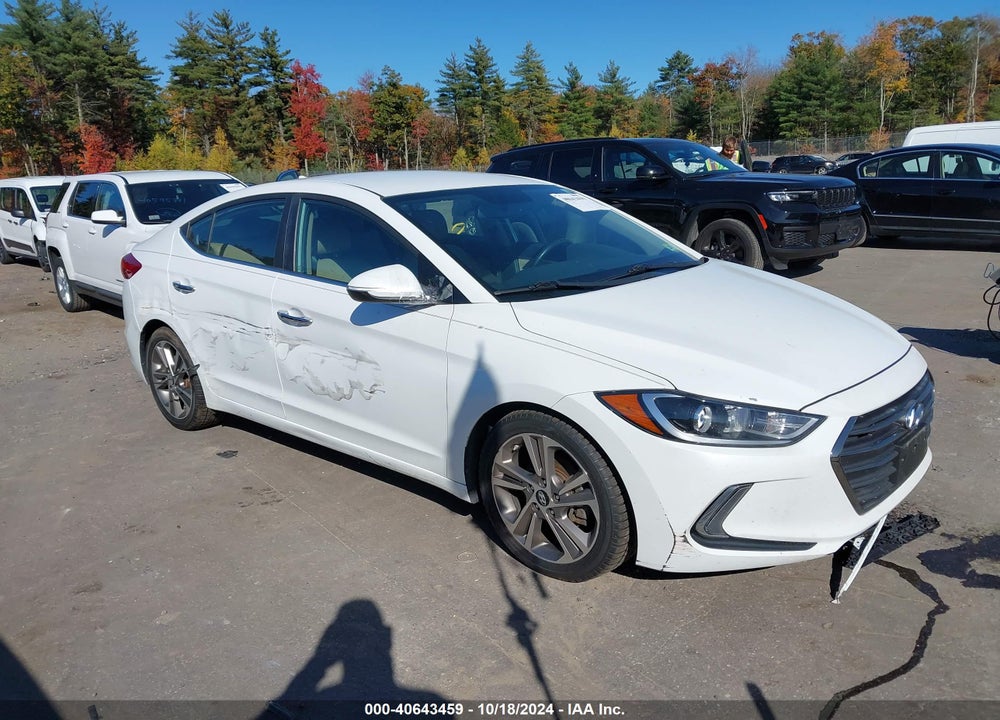 2017 HYUNDAI ELANTRA LIMITED VIN: 5NPD84LF8HH006189