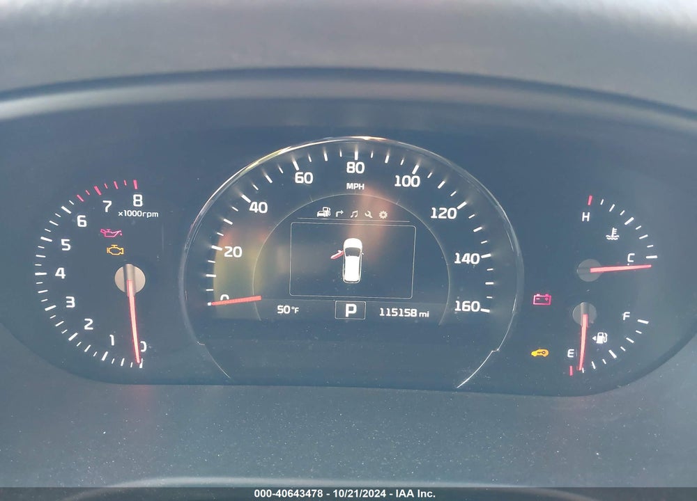 2016 KIA SORENTO 3.3L EX VIN: 5XYPH4A58GG182480