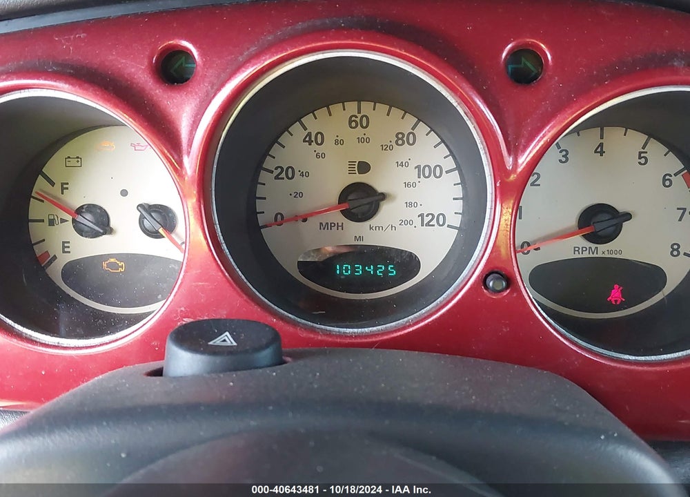2005 CHRYSLER PT CRUISER TOURING VIN: 3C4FY58B95T613086