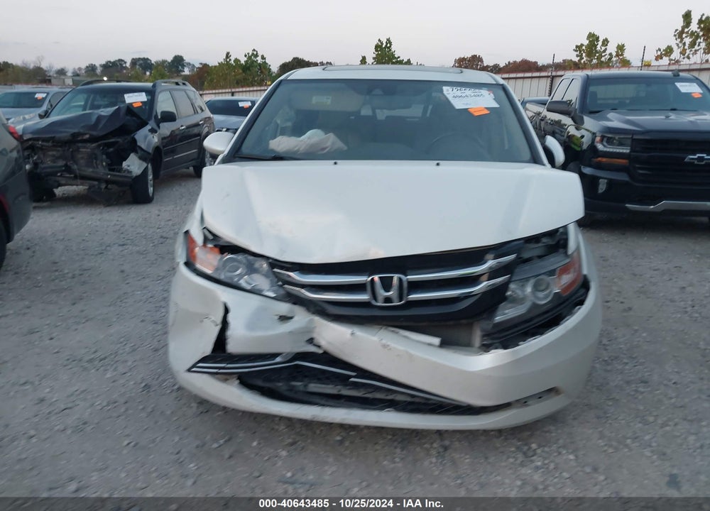2016 HONDA ODYSSEY EX-L VIN: 5FNRL5H63GB058927