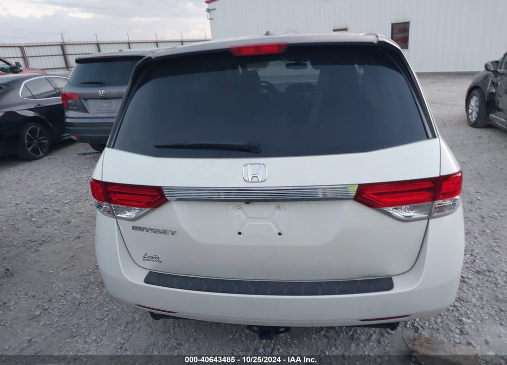 2016 HONDA ODYSSEY EX-L VIN: 5FNRL5H63GB058927