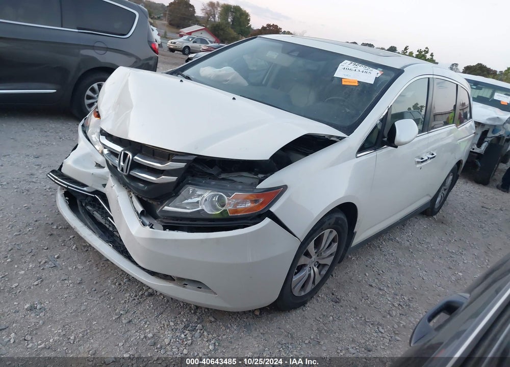 2016 HONDA ODYSSEY EX-L VIN: 5FNRL5H63GB058927