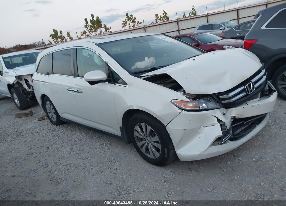 2016 HONDA ODYSSEY EX-L VIN: 5FNRL5H63GB058927