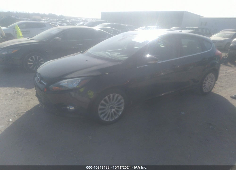 2012 FORD FOCUS TITANIUM VIN: 1FAHP3N20CL365989
