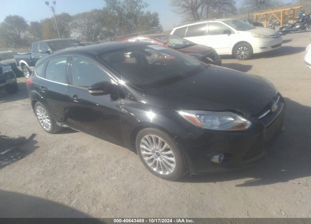 2012 FORD FOCUS TITANIUM VIN: 1FAHP3N20CL365989