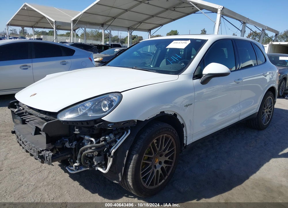 2017 PORSCHE CAYENNE E-HYBRID S PLATINUM EDITION VIN: WP1AE2A25HLA74766